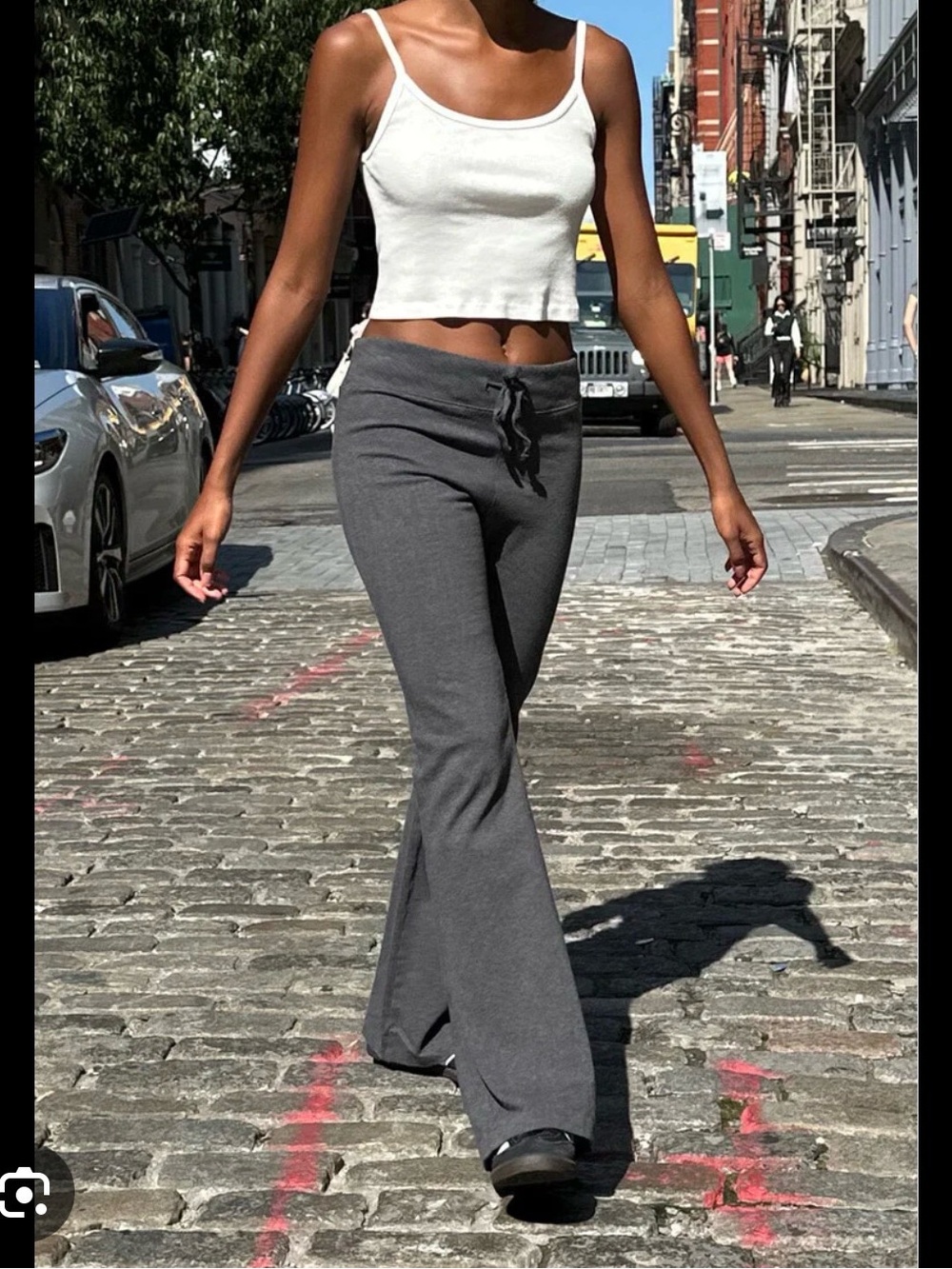 Brandy Melville Charcoal Gray yoga pant